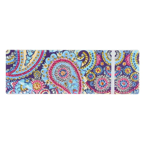 DIY Mandala Special Shaped Diamond Painting 2 Grids Pencil Storage Box w/ Tools DIY Mandala Special Shaped Diamond Painting 2 Grids Pencil Storage Box w/ Tools